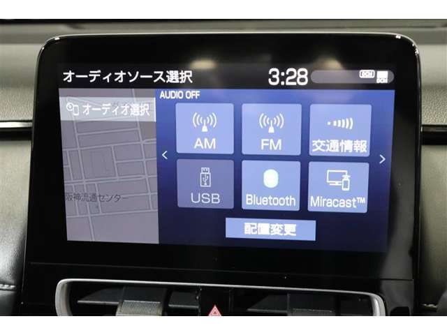 Bluetoothオーディオ対応しています。スマートフォンなどをカーオーディオへ無線で接続し、お気に入りの音楽を再生可能。