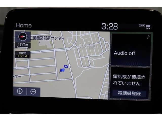 純正ディスプレイオーディオ。もちろんナビとしても使用できます♪