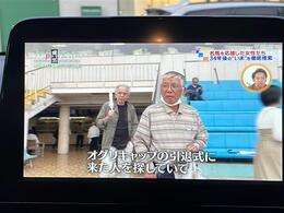 【フルセグ】地上デジタルテレビ放送サービスをハイビジョン画質で視聴したり、データ放送を受信したりすることができます。