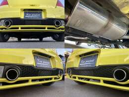 スズキスポーツ製ステンスポーツマフラー！ジェントルなサウンドで静かです！その他スズキスポーツパーツ多数！ボディ補強にリアタワーバー！SSシフター！プッシュスタートが可能なスタータースイッチ！