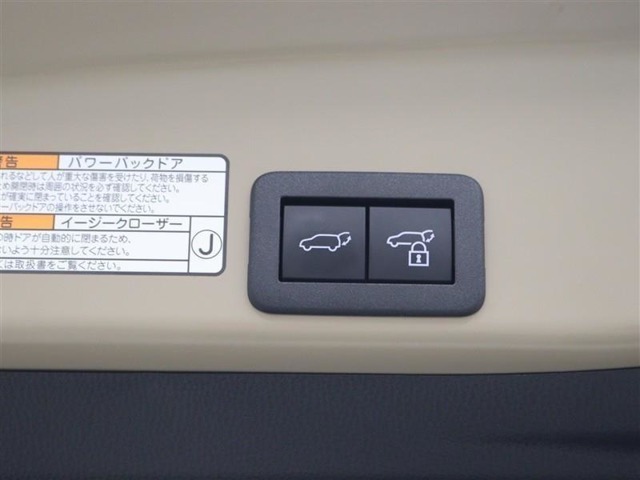 バックドアに設置されたパワーバックドアスイッチです。