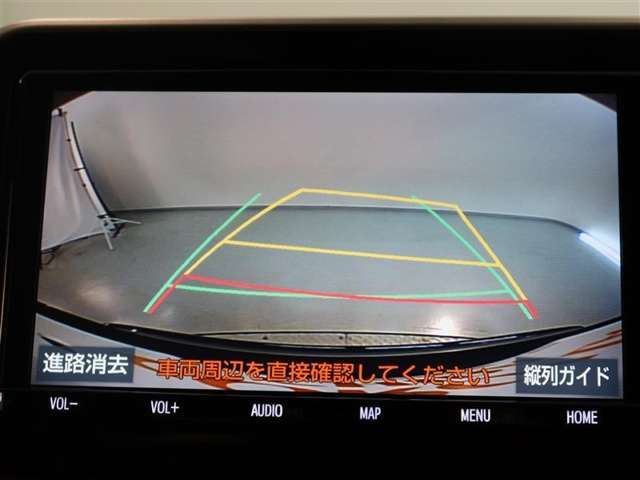 安心のバックモニター
