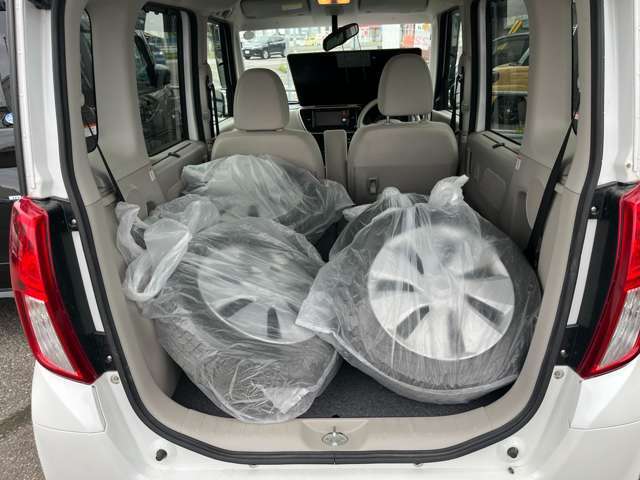 スタッドレスタイヤ♪