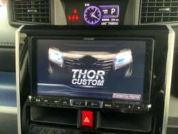 アルパイン9インチナビテレビ