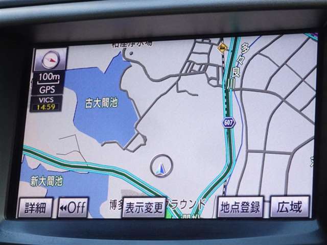 レクサス純正HDDナビを装備してます。