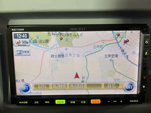 【HDDナビ】使いやすく、しっかりと目的地まで案内をしてくれます♪