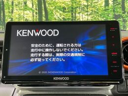 【大画面ナビ】人気の大型9インチナビを装備。存在感のある大画面はインパクト大！ナビ利用時のマップ表示は見やすく、テレビやDVDは臨場感がアップ！いつものドライブがグッと楽しくなります♪