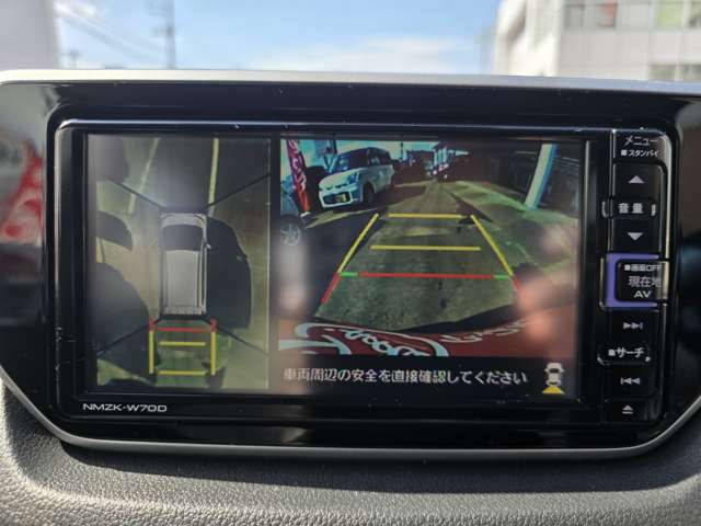 パノラミックビューモニターも付いています。