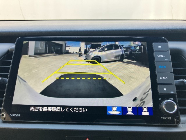 バックカメラ画面、3切り替え