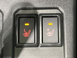 【シートヒーター】寒い日に重宝するシートヒーター！エアコンより早く温まってくれるので寒がりの人も安心ですね♪エアコンの温風は乾燥するから苦手、という方にもをおすすめです。