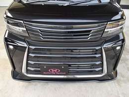 新品バタフライシステムエアロ（フロント・サイド・リア・グリル・アイライン）　新品WORK17インチアルミホイル＆新品LUCCINIタイヤ　新品ブリッツ車高調