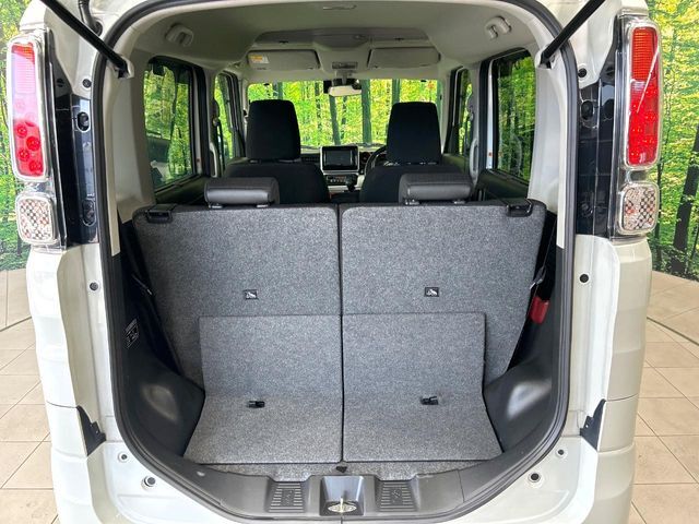 普段のお買い物や通勤、送迎等に十分な荷室スペースを確保しております。セカンドシートを倒すと、大きな荷物の積載も可能です♪