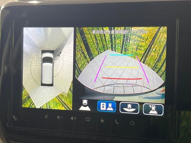 【全方位モニター用カメラ】専用のカメラにより、上から見下ろしたような視点で360度クルマの周囲を確認することができます☆死角部分も確認しやすく、狭い場所での切り返しや駐車もスムーズに行えます。