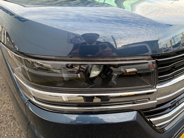 LEDヘッドライトが明るい