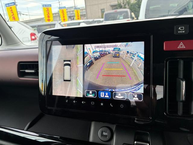 全方位カメラで車庫入れも楽々☆