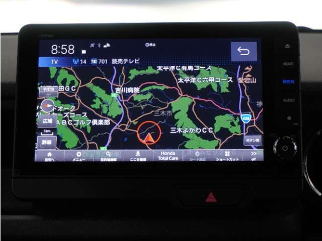◆ホンダ純正メモリーナビ◆初めての場所もナビゲーションがご案内！楽しい旅行をサポートします。