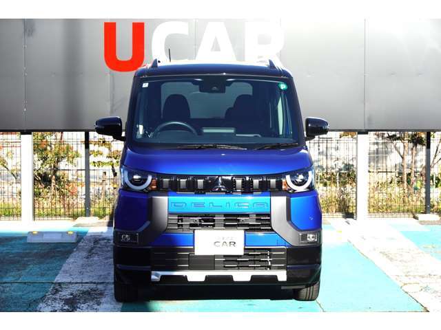 LEDヘッドランプで明るく照らします。フォグランプ付きで安心です。