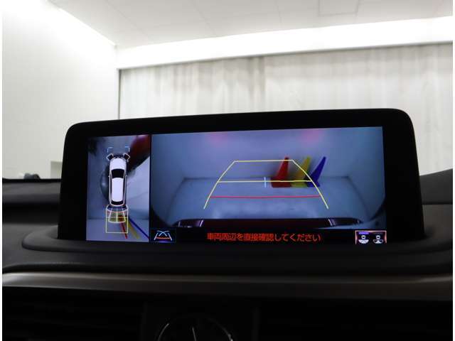 車両周辺の安全確認をするパノラミックビューモニター