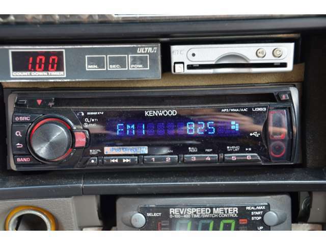 ★Kenwoodオーディオ装備！FM　CD　AUX　USB等の外部入力で音楽を楽しめます♪