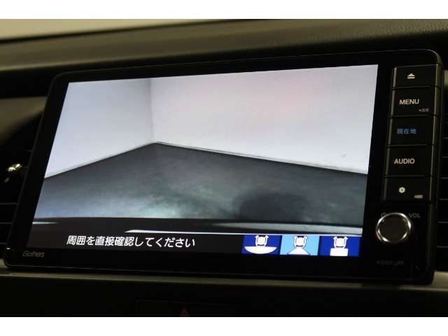◆◆バックカメラの画像です。車庫入れの安心感がアップしますね☆