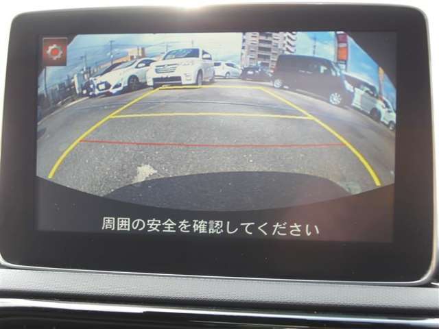 バックカメラ装着済！死角になりやすい後方もとても見やすいです☆車庫入れに自信がない方や縦列駐車が苦手な方にも、オススメな機能です！安心度もアップ！