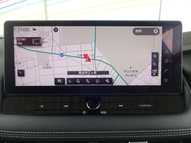 メモリーナビ画像になります。