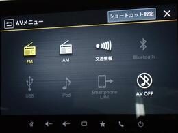 Bluetooth接続にも対応した　ディスプレイオーディオを装備しています。