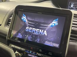 【大画面ナビ】人気の大型11インチナビを装備。存在感のある大画面はインパクト大！ナビ利用時のマップ表示は見やすく、テレビやDVDは臨場感がアップ！いつものドライブがグッと楽しくなります♪