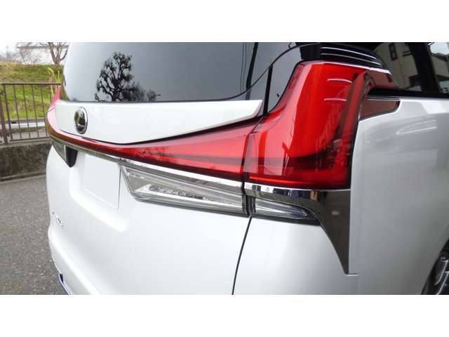 テールランプ、リアガーニッシュランプも変更しています。