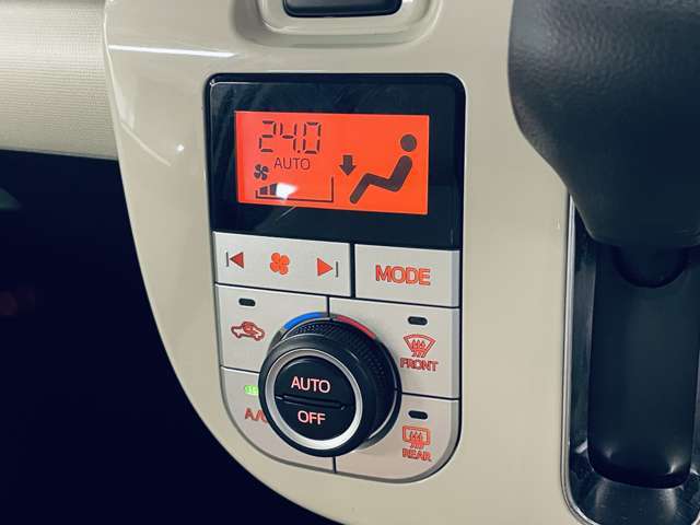 「オートエアコン」設定した温度まで自動で調整♪上手に使えば燃費に貢献！