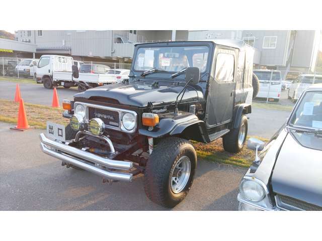 トヨタ ランドクルーザー40 幌 オープン 4WD 4MT 3.2L