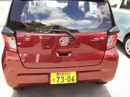 後ろからの写真です