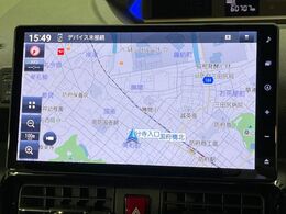 【ナビゲーション】目的地までしっかり案内してくれる使いやすいナビ。Bluetooth接続すればお持ちのスマホやMP3プレイヤーの音楽を再生可能！毎日の運転がさらに楽しくなります！！