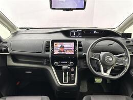 【インパネ全体】全方位で視界が広く、高い目線で運転もしやすいです！