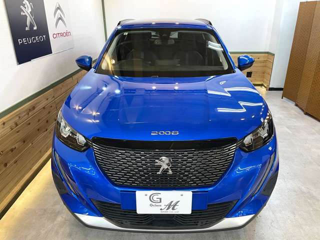 フロントグリルの「PEUGEOT」ロゴもブラック仕様となっております！