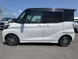 【人気のekスペースカスタム入荷致しました♪】OPツートンスタイル◆4WD◆ターボ◆両側電動スライドドア◆クルーズコントロール◆LEDヘッドライト◆純正15インチアルミ◆エンジンスイッチ/キーレス