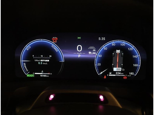 メーターも見やすく安全運転をサポートいたします！