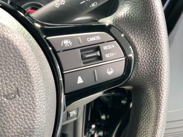 クルーズコントロールを装備しています。高速道路などで一定の速度で走ってくれるので運転が楽ですよ！速度を設定できますので、スピードの出しすぎにも注意できます。