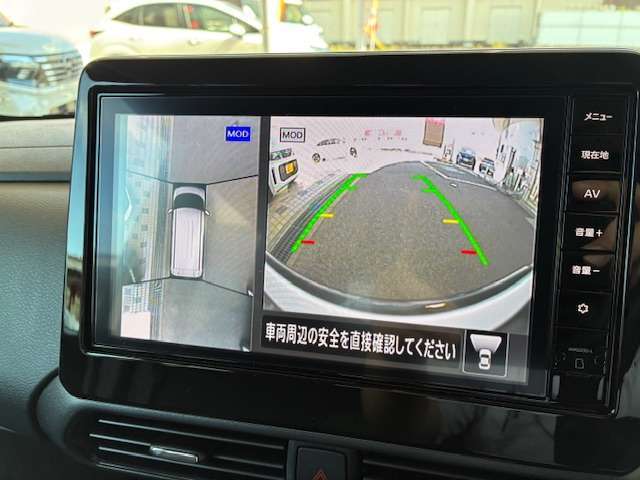 アラウンドビューモニター搭載！より安全に駐車出来ます♪