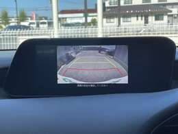【バックカメラ】駐車が苦手な方でも映像で後方の安全確認もしっかり♪見えない死角の部分や距離感などモニター確認することが可能です。