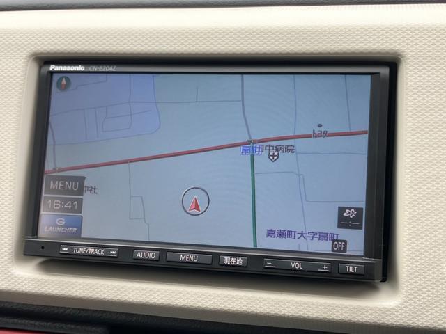 ナビ付で慣れない道でも安心☆
