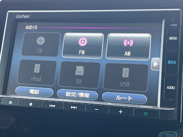 CD再生可・Bluetooth　Audio・・・運転中もお気に入りのソースでお楽しみ頂けます！！