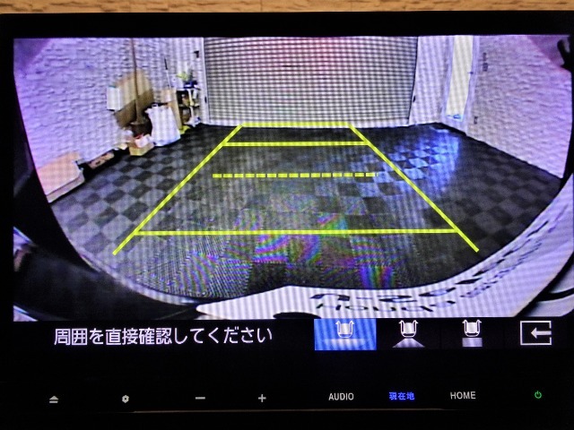 リアワイドカメラ付きです☆