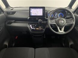 【インパネ全体】全方位で視界が広く、高い目線で運転もしやすいです！