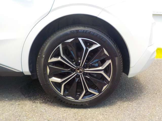 左後ホイール　ミシュラン_プレマシー205/55R19インチ_新品同様タイヤです