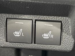【シートヒーター】寒い日に重宝するシートヒーター！エアコンより早く温まってくれるので寒がりの人も安心ですね♪エアコンの温風は乾燥するから苦手、という方にもをおすすめです。