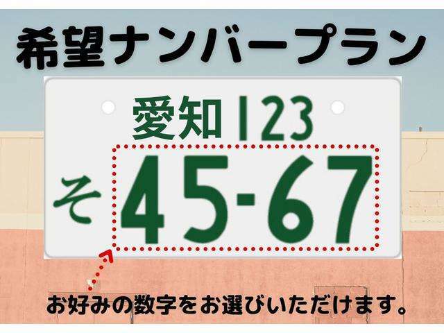 Aプラン画像：ご希望の番号をお車のナンバーに設定できるプランです。お好きな数字やゴロ合わせで自由に決める事が出来ます！誕生日、結婚記念日、こだわりの数字など自由に決めて下さい。また、1桁、2桁でも選択可能です！