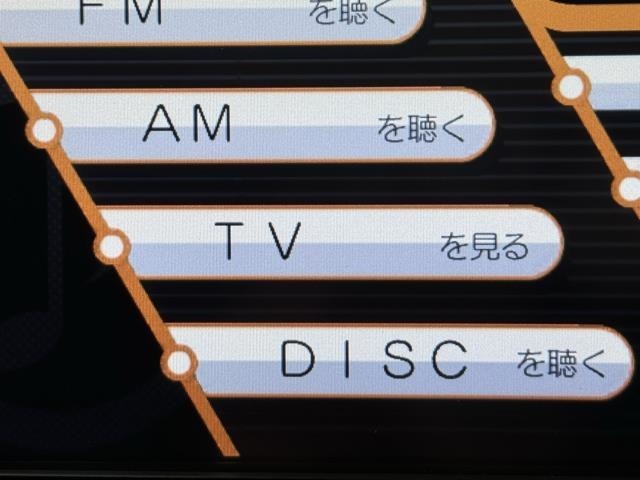 TVが見れるチューナーを装備しています。　新しい車でも付いていないことで、TVが見れない事も多々あるので要チェックです。