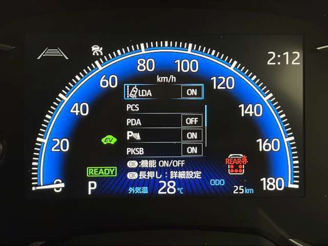 【スピードメーター】メーターがシンプルで見やすく運転しやすいですね！