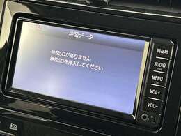 【純正ナビ】専用設計で車内の雰囲気にマッチしたナビが装備されています！利用時のマップ表示は見やすく、いつものドライブがグッと楽しくなります！